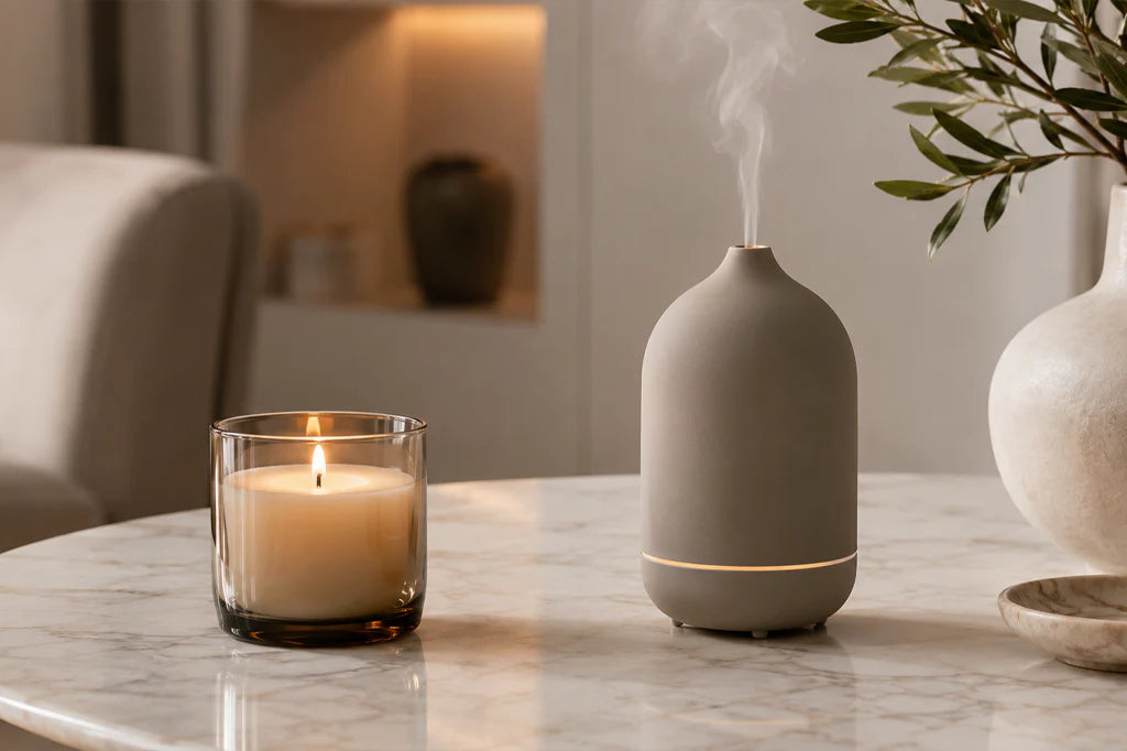 Vela aromática ou difusor elétrico: qual escolher para perfumar o ambiente?