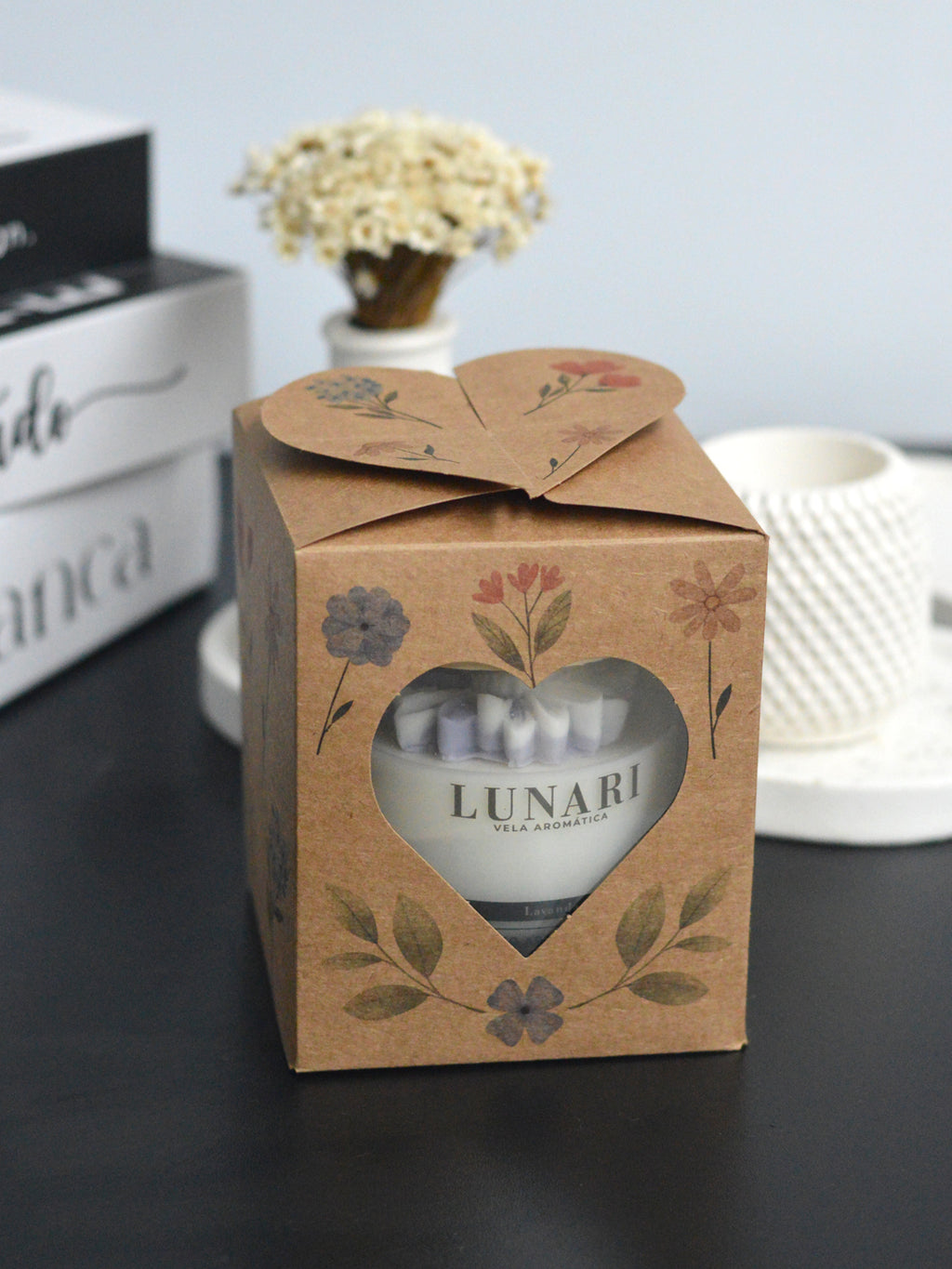 Caixa Individual para Presentes Vela Aromatica
