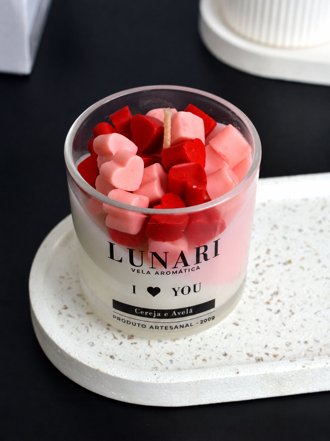 Coleção Dia dos Namorados Corações – Cereja e Avelã