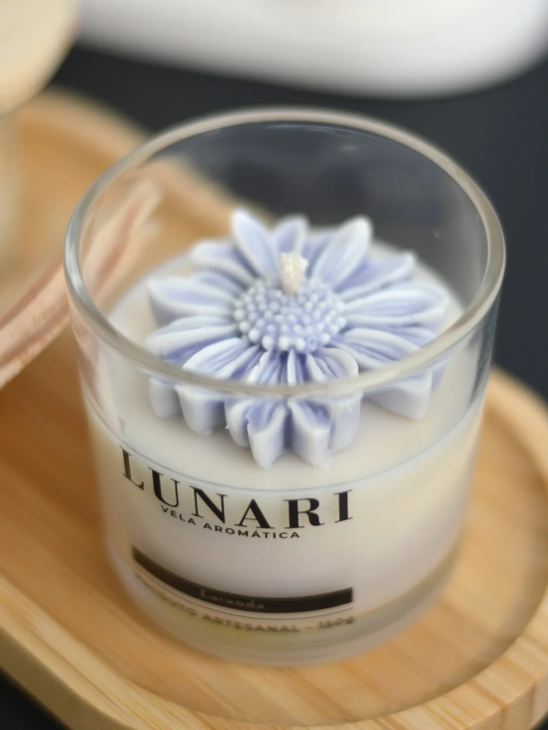 vela aromatica perfumada aroma lavanda premium