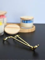 Aparador de Pavio Dourado Para Velas - Lunari Essence
