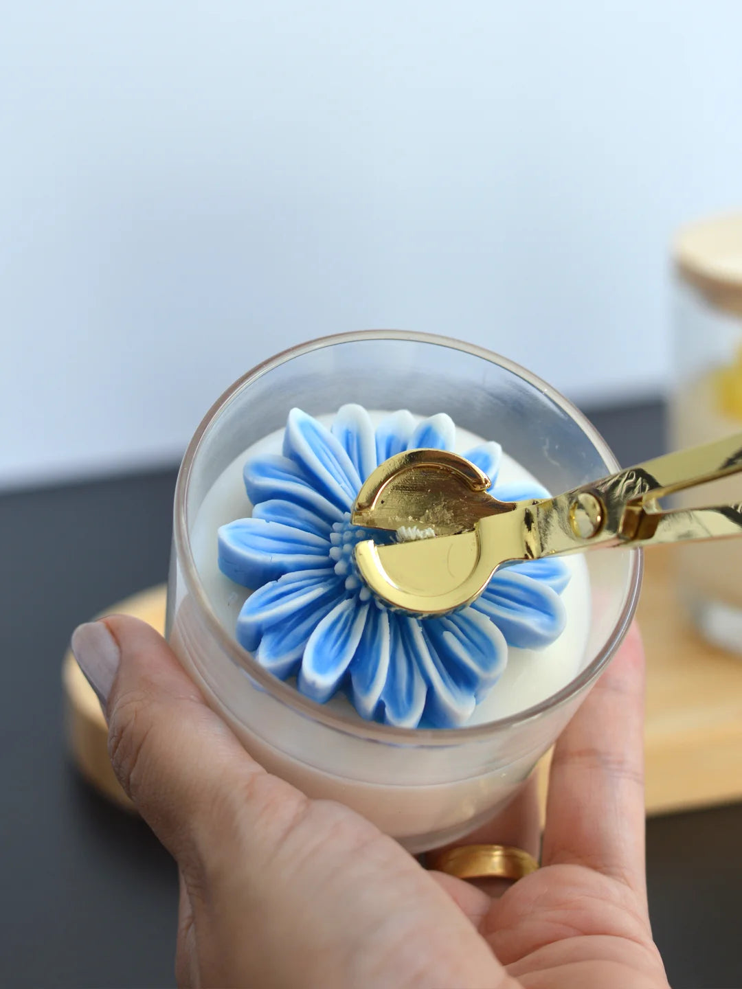 vela aromatica perfumada aroma baunilha premium