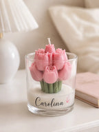 Vela Aromática Tulipa - Personalizada